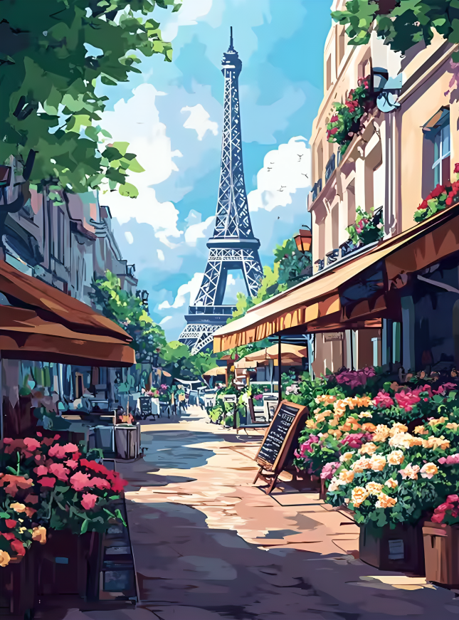 Paris en fleurs 🗼