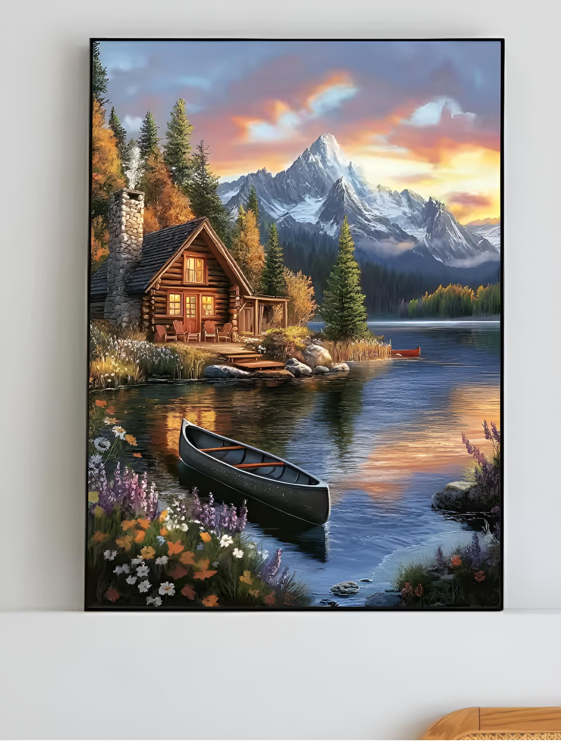 Cabane au bord du lac 🛶